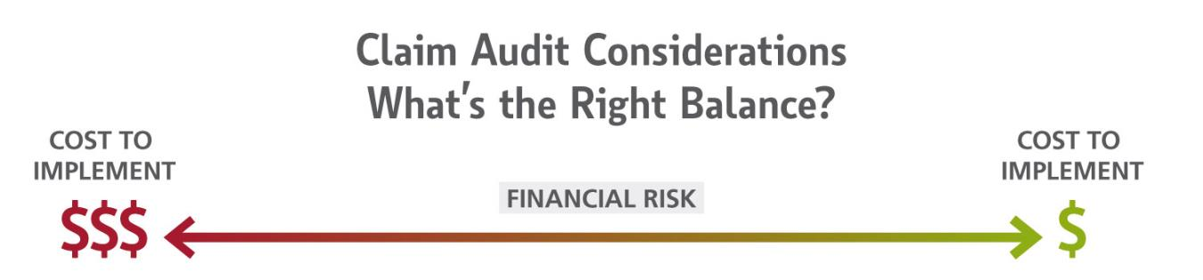 chart illustrating claim audit considerations